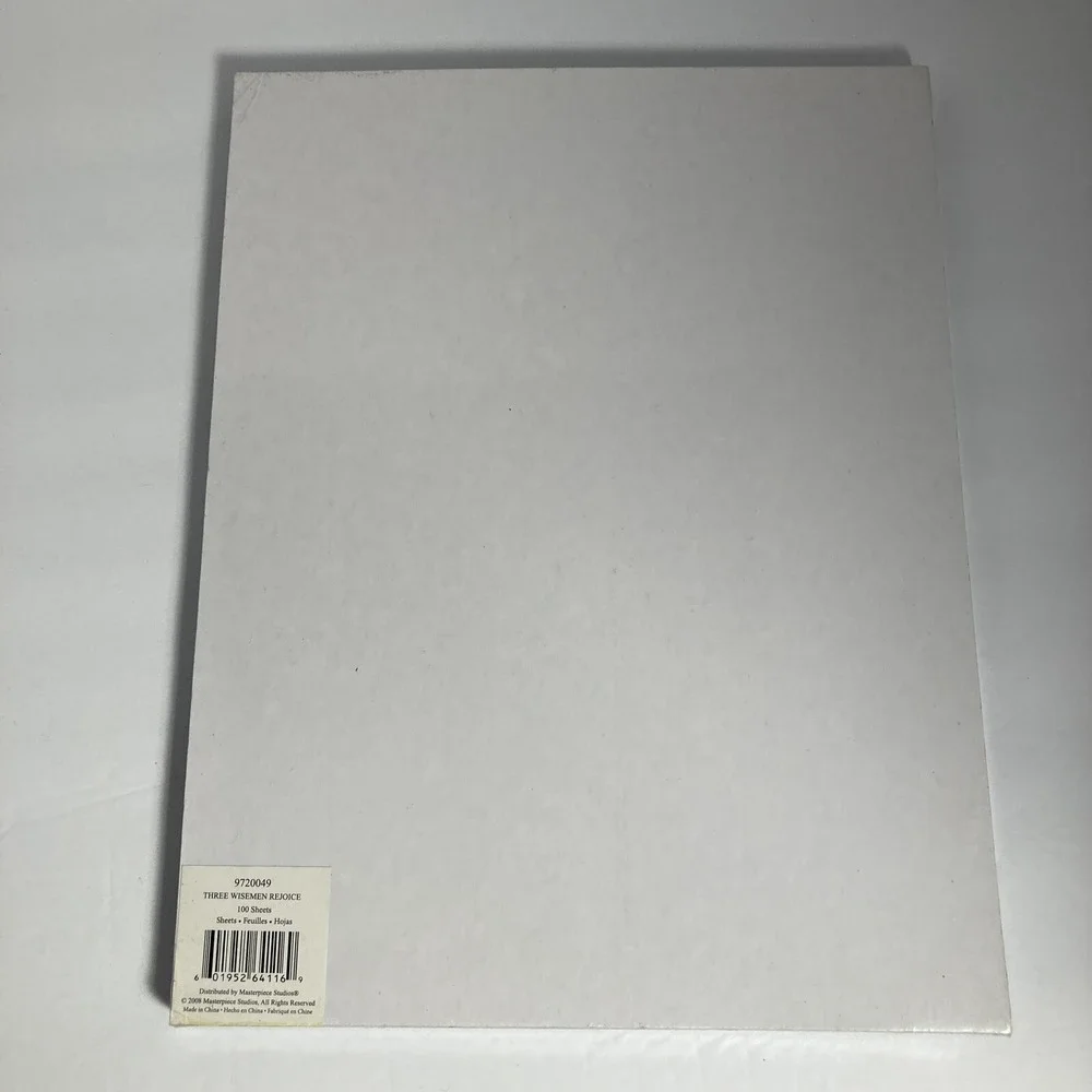 Christmas‎ Wisemen Letterhead 100 Count  Inkjet Copier Caser Printer Paper NEW